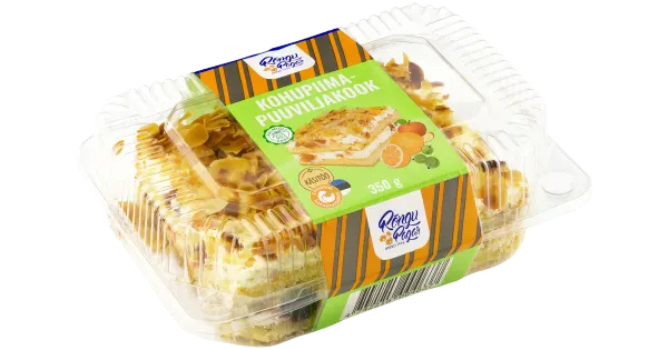 Rõngu Pagar Kohupiima-Puuviljakook 350 G