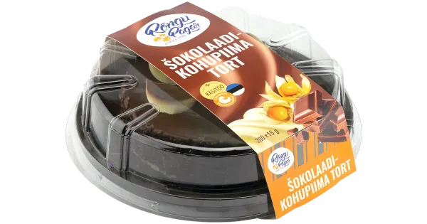 Rõngu Pagar Šokolaadi-Kohupiimatort 200 G