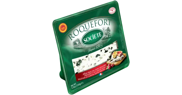 Sinihallitusjuust Roquefort, SOCIETE, 100 g