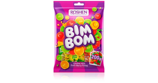 Roshen Bim Bom karamellid täidisega 200g