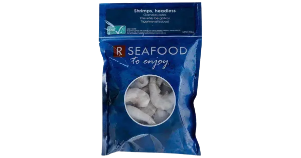 RSeaFood Tiigerkrevetid sabad kestas toored 300 g