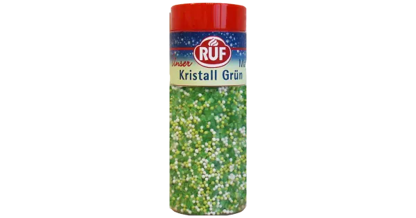 Ruf nonparellid ja suhkrukristallid 85 g, rohelised, valged