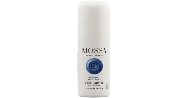 Rulldeodorant Mossa Fresh Active Blueberry 50ml