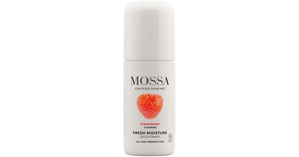 Rulldeodorant Mossa Fresh Moisture Strawberry 50ml