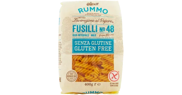 Rummo gluteenivaba pasta fusilli no 48, 400 g