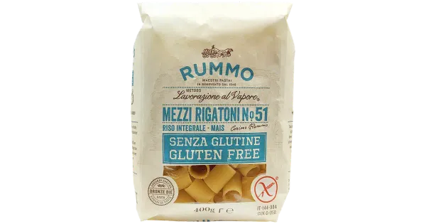 Rummo Mezzi gluteenivaba pasta rigatoni nr 51 400 g
