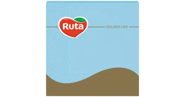 Ruta salvrätik 3-kihline helesinine 33cm