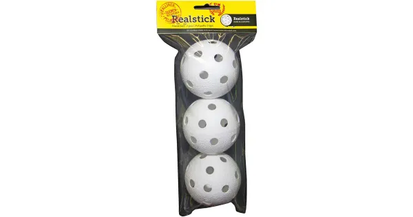 Saalihokipall 3 tk, valge