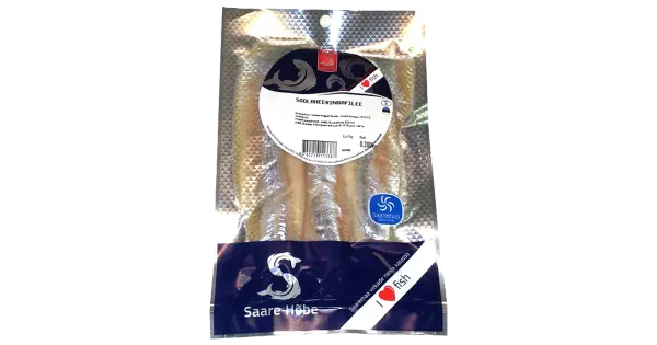 Saare Hõbe Soola Heeringafilee, Nahata 200 G