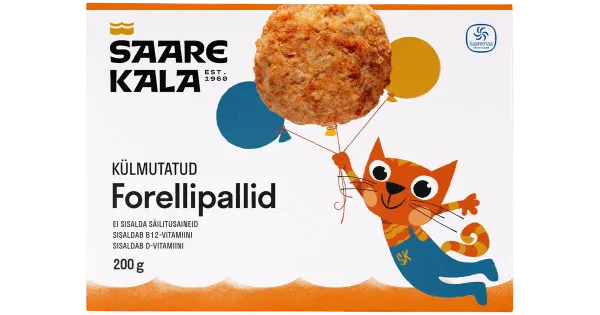 Saare Kala Kalapallid külmutatud 200 g