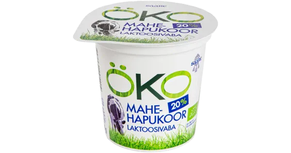 Saare Öko Mahe hapukoor 20% laktoosivaba 300g