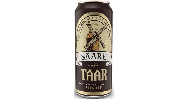 Saare Taar õlu 4,2%vol 500ml