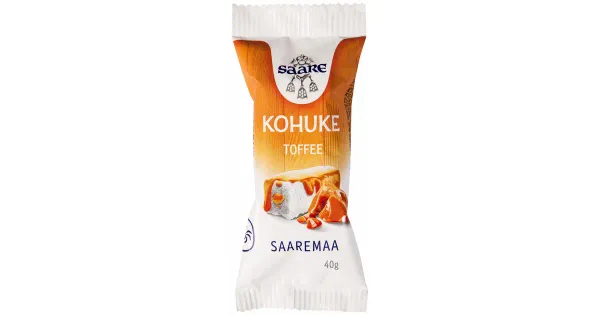 Saare Toffee koorene glasuurkohuke, 40 g