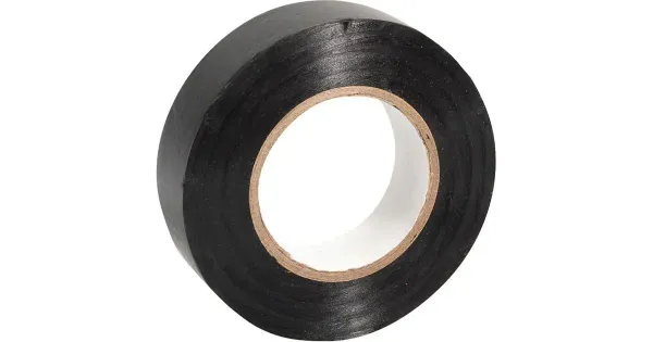 Säärekaitseteip 19 mm x 15 m, must