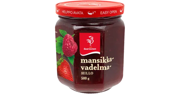 Saarioinen, maasika-vaarikamoos, 500 g