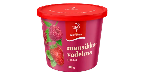 Saarioinen, maasika-vaarikamoos, 800 g