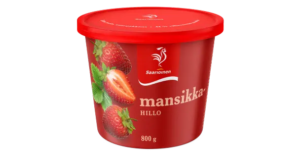 Saarioinen, maasikamoos, 800 g