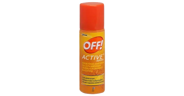 Sääsetõrjevahend Off Active aerosool 65ml