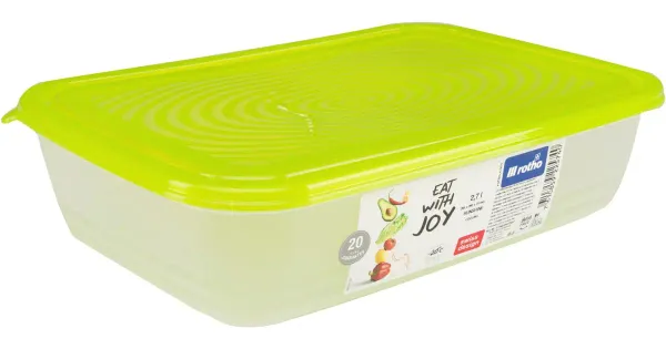 Säilituskarp 2,7 l Rotho