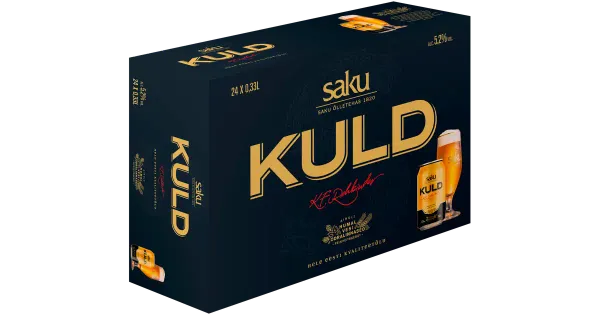 Saku Kuld õlu 5,2%vol 24x0,33L