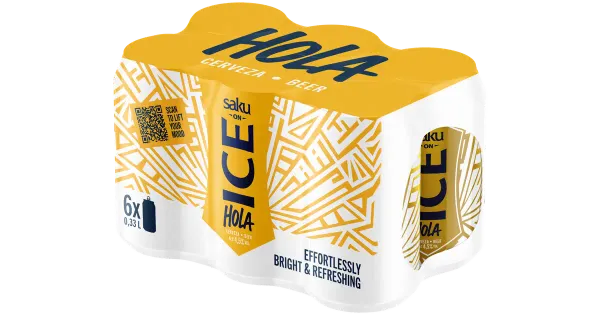 Saku On Ice Hola õlu 4,5%vol 6x330 ml