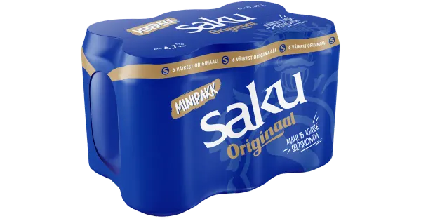 Saku Originaal õlu 4,7%vol 6x330 ml