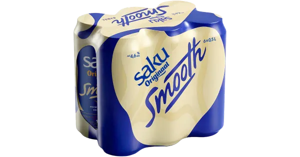 Saku Originaal Smooth õlu 4,6%vol 6x500 ml