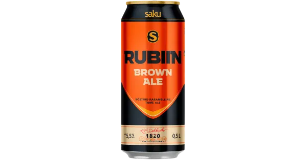 Saku Rubiin õlu 5,5%vol 500 ml