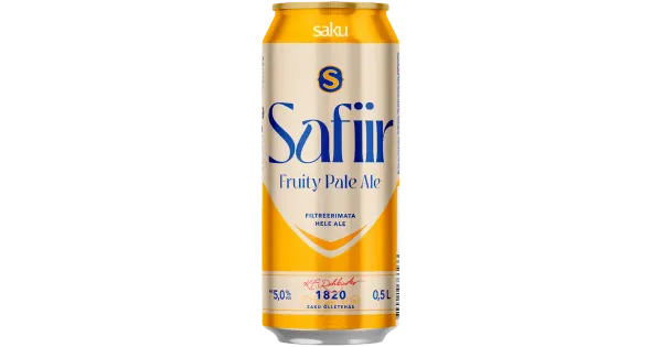 Saku Safiir õlu 5%vol 500 ml