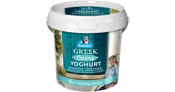 Salakis naturaalne kreeka jogurt 10% 1kg