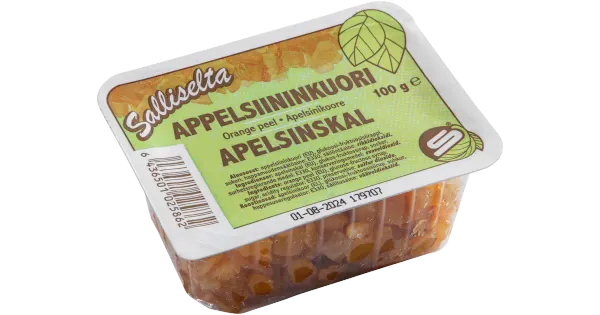 Sallinen apelsinisukaad 100 g