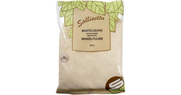 Sallinen mandlipulber 800 g
