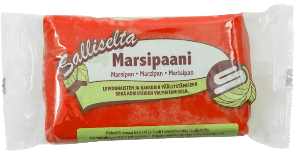 Sallinen martsipan, punane, 250g