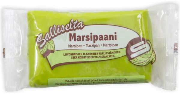Sallinen martsipan, roheline, 250g