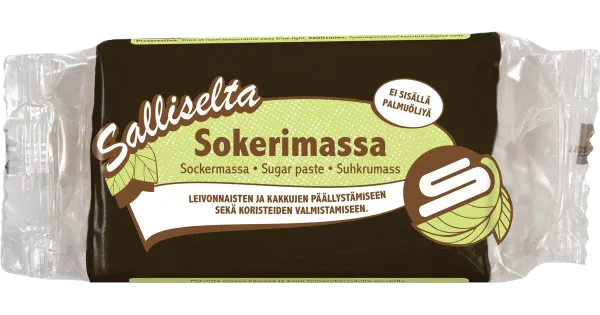 Sallinen suhkrumass, must, 250g