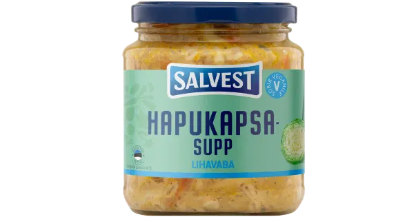 Salvest hapukapsasupp 530 g lihavaba