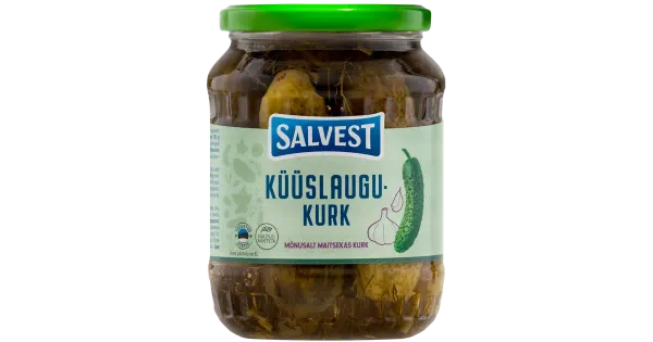 Salvest küüslaugukurk 675/360 g