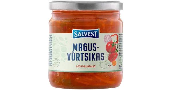 Magus-vürtsikas köögiviljasalat, SALVEST, 380 g