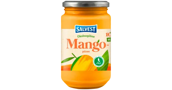 Salvest ökoloogiline mangopüree 450 g
