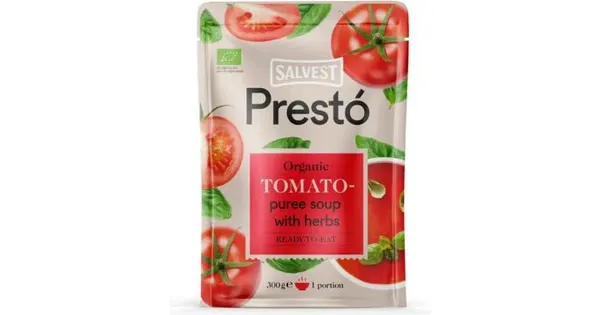 Salvest ökoloogiline tomatipüreesupp ürtidega 300 g