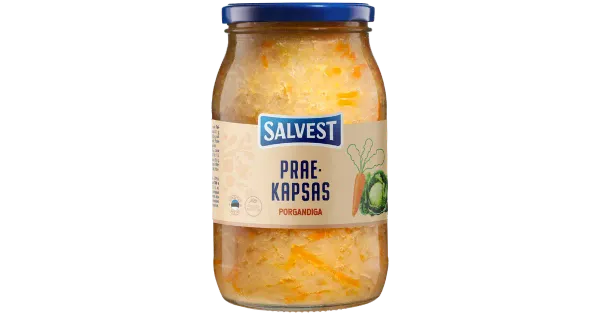 Salvest porgandiga praekapsas 900 g