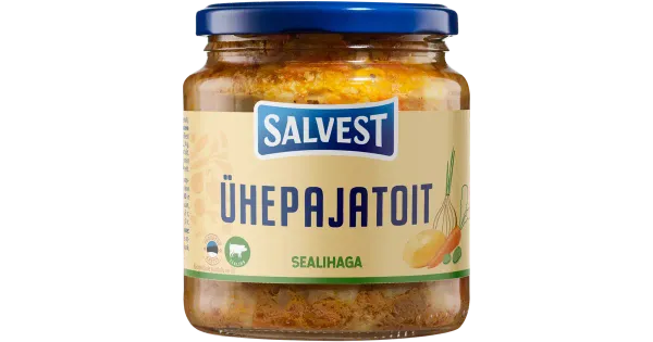 Ühepajatoit sealihaga SALVEST 530g