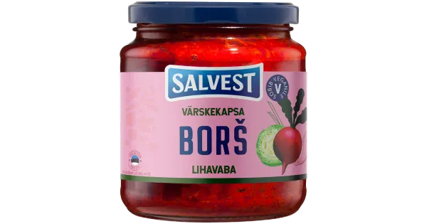 Salvest värskekapsaborš, vegan, 530 g
