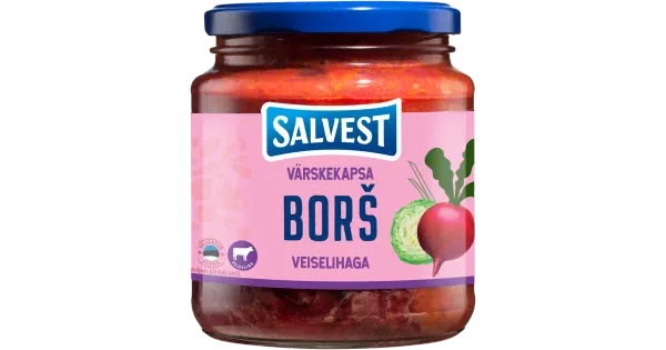 Salvest värskekapsaborš veiselihaga 530 g