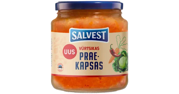 Salvest vürtsikas praekapsas 530g
