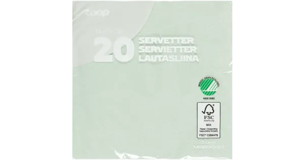 Salvrätik Coop Pistachio 24cm