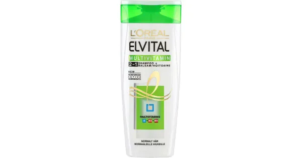 Šampoon+palsam Loreal Elvital 2in1 Multivitamin 250ml