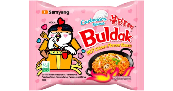 Samyang korea ramen kiirnuudlid tuline kana carbonara 130g