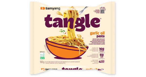 Samyang Tangle pasta küüslauguõliga samyang, 100g