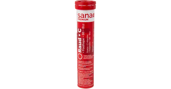 Sana joogitabletid raua ja C-vitamiiniga 80 g
